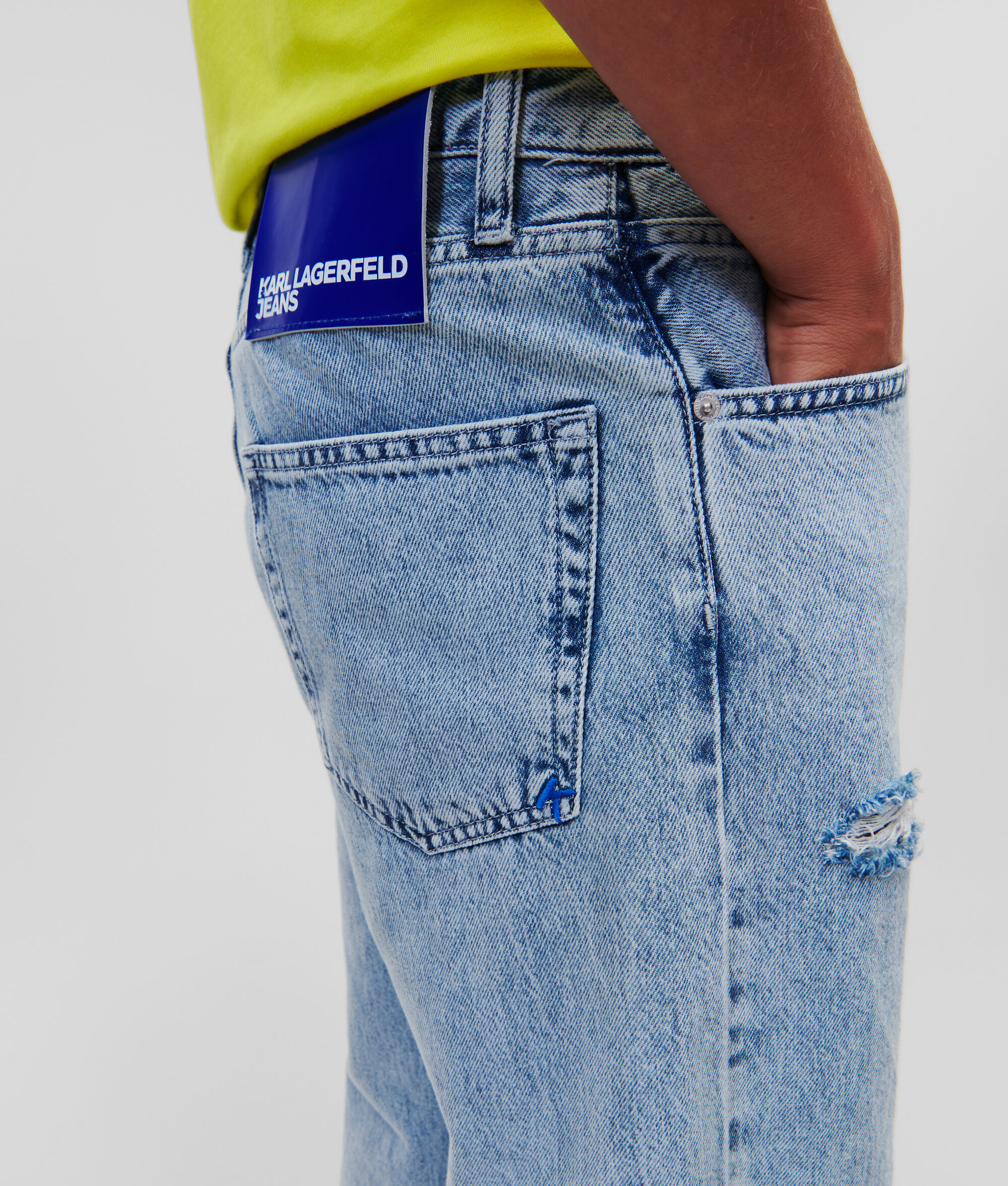 (image for) Heavy-Dut KLJ RELAXED RIPPED JEANS